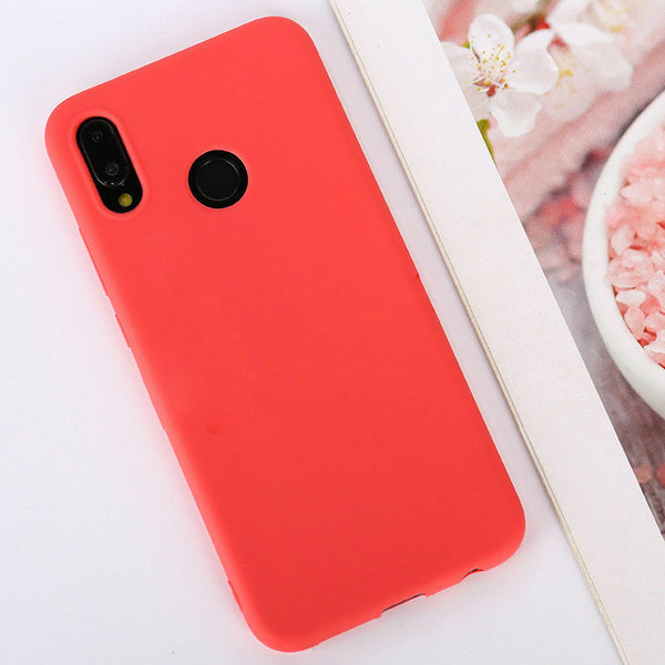 Matte Soft Silicone Case TPU Shockproof Cover Skin For Huawei P20 P30 Lite & Pro