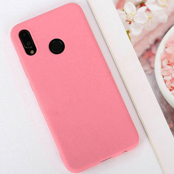 Matte Soft Silicone Case TPU Shockproof Cover Skin For Huawei P20 P30 Lite & Pro