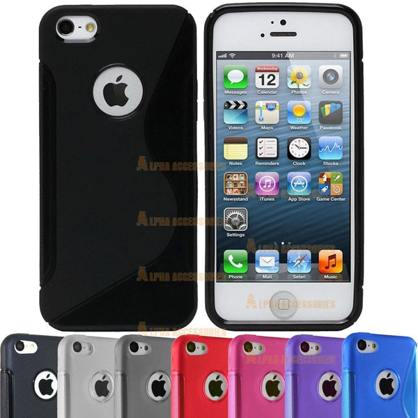 S Line TPU Gel Silicone Skin Grip Case Cover For Various Smart Mobile Phone 's