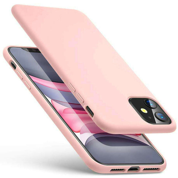 Ultra Slim Soft Gel Silicone TPU Matte Back Case Cover For iPhone 11, 11 Pro Max