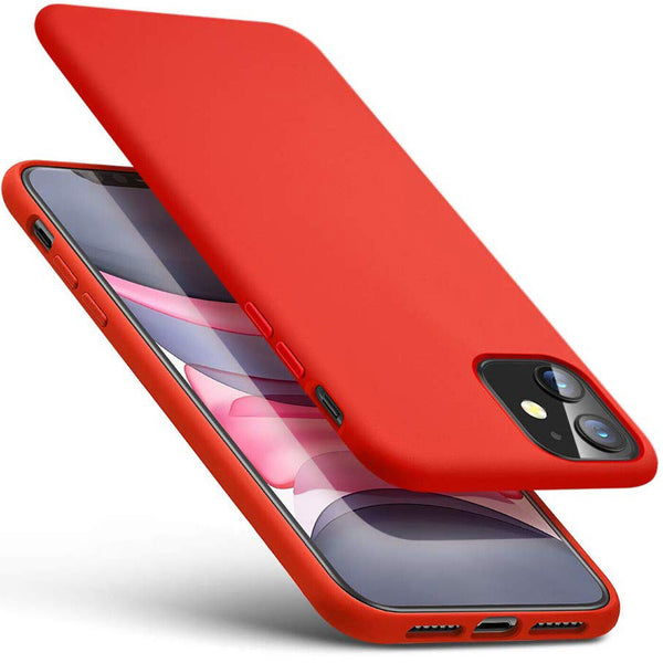 Ultra Slim Soft Gel Silicone TPU Matte Back Case Cover For iPhone 11, 11 Pro Max