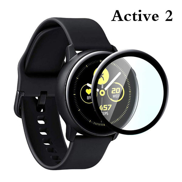 9D Tempered Glass Screen Protector For Samsung Galaxy Watch Active 2 2019