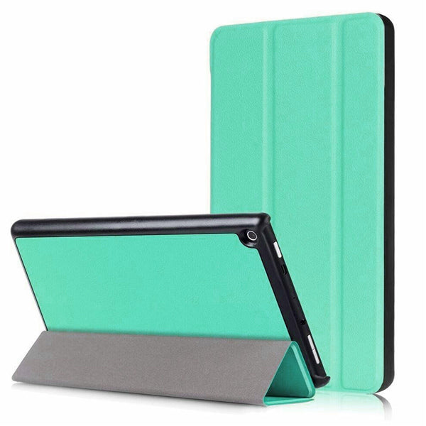 Case For Amazon Fire HD 8 (2022-12th Gen) With ALEXA Smart Stand Leather Cover