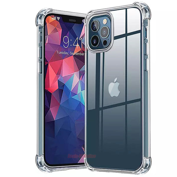 Case For Apple iPhone 14 pro Max Clear Silicone Shockproof Gel Thick Cover