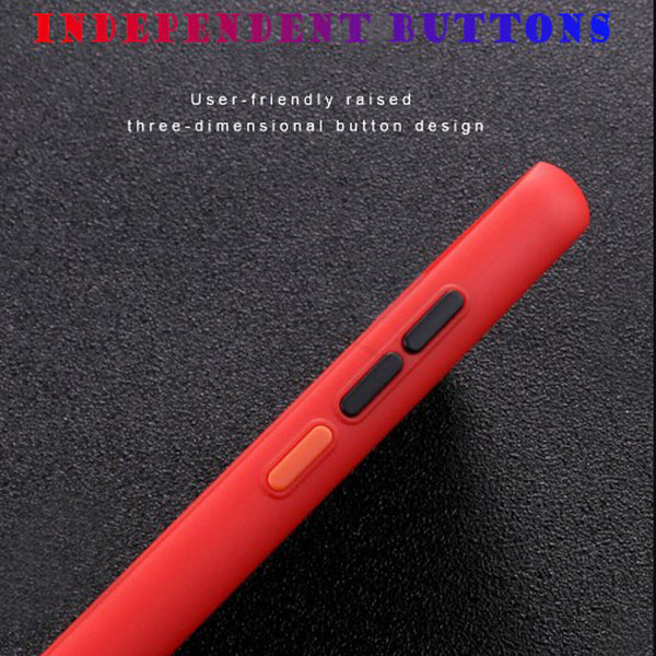 Bumper Silicone ShockProof Color Button Case Cover For Huawei Mate 30 P40 P30