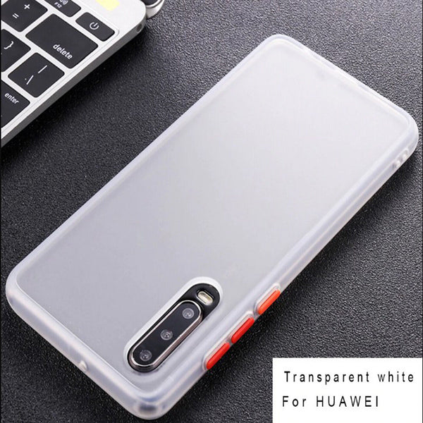 Bumper Silicone ShockProof Color Button Case Cover For Huawei Mate 30 P40 P30