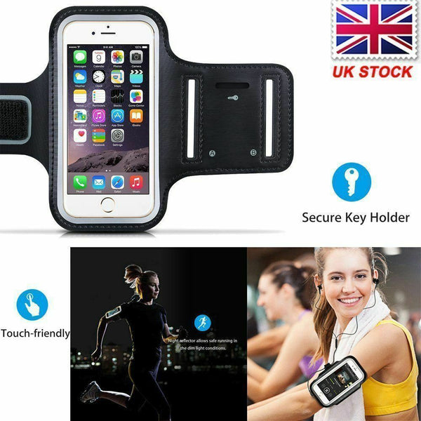 Running Armband For Huawei Models Pouch Y8p P30 lite P40 Mate 40 Sports Cover UK