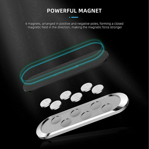 In Car Universal Magnetic Mobile Holder For Galaxy S24 Plus Ultra Dashboard Door