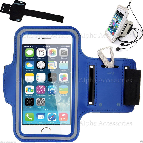 Sports Gym Running Jogging Armband Case Pouch For Mobile's Apple, Samsung Galaxy