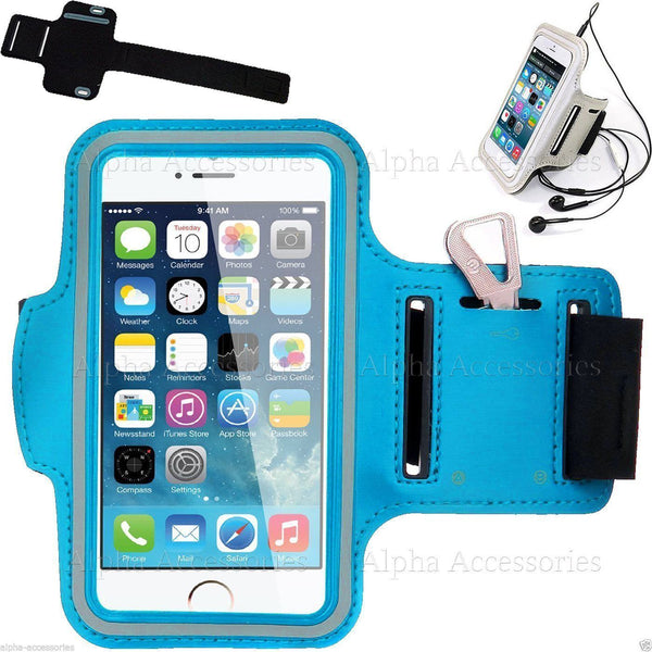 Sports Gym Running Jogging Armband Case Pouch For Mobile's Apple, Samsung Galaxy