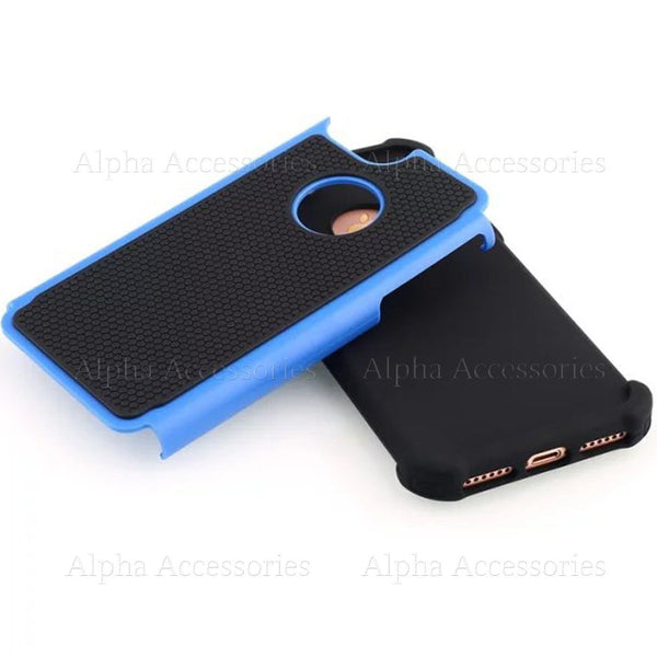 Case For Apple iPhone 7 Shockproof Dual Layer Silicone & Hard Defender Cover UK