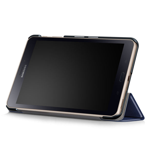 Ultra Slim Smart Folio Shockproof Leather Stand Case Cover For Samsung TAB E 8