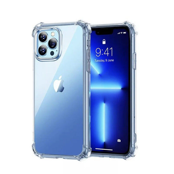 Case For iPhone 15 Plus Pro Max Clear Shockproof Gel Protective Thick Cover-UK