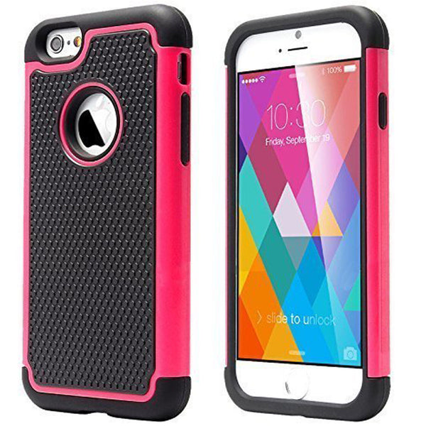 iPhone 6s Shockproof Case Builders Heavy Duty Hybrid Rugged Cover iPhone 8 7 6 5 SE X