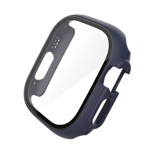 For Apple Watch Ultra 2 49mm Hard Glass Screen Protector Case Cover