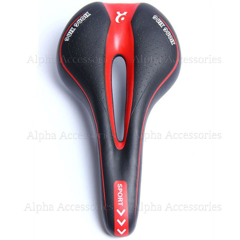 Bicycle Bike Cycle MTB Saddle Road Mountain Sports Soft Gel Pad Seat Red UK