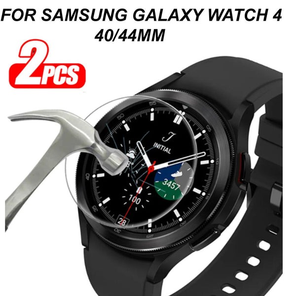 2x Tempered Glass Screen Protector For Samsung Galaxy Watch 4 Classic 40/42/44mm