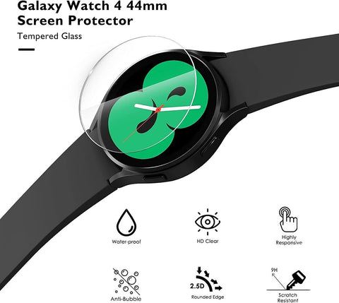 2x Tempered Glass Screen Protector For Samsung Galaxy Watch 4 Classic 40/42/44mm