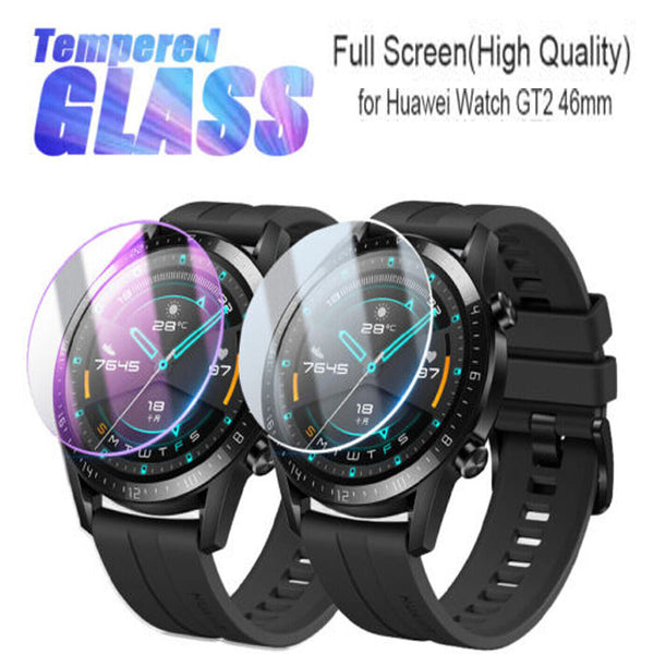 2X Gorilla Tempered Glass Screen Protector For Huawei Watch GT2 Cover UK