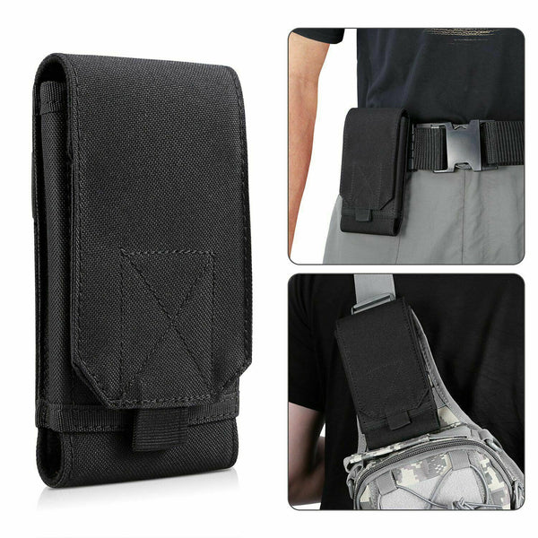 Universal Outdoor Army Tactical Pouch Case For  Smart Phones Belt Holder Cover