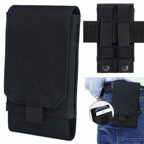 Universal Outdoor Army Tactical Pouch Case For  Smart Phones Belt Holder Cover