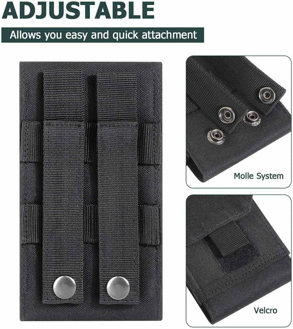 Universal Outdoor Army Tactical Pouch Case For  Smart Phones Belt Holder Cover