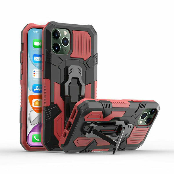 Heavy Duty Rugged Case For iPhone 12 Pro Shockproof Stand Hybrid Armor Cover UK