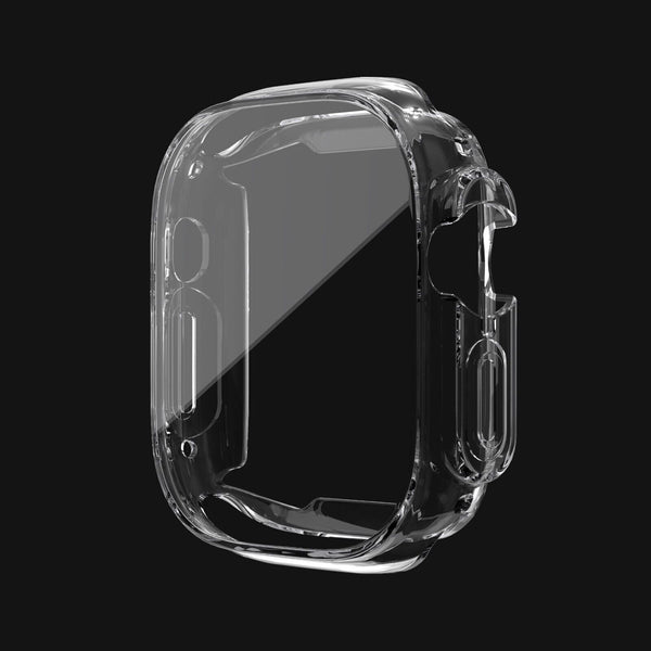 Clear Case for Apple Watch ULTRA 2 Silicon TPU Case Screen Protector Gel Cover