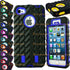 Tyre Grain Heavy Duty Hybrid Shock Proof Case Cover For Apple iPhone 5S, 5, SE