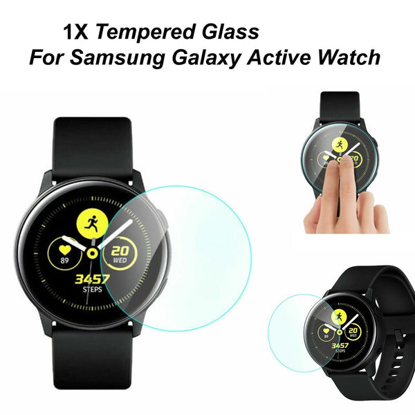 For Samsung Galaxy active Watch Protective Tempered Glass Screen Protector 9H UK