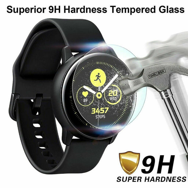 For Samsung Galaxy active Watch Protective Tempered Glass Screen Protector 9H UK