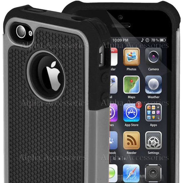 Shock Proof Builders Defender Rugged Case Cover For Apple iPhone 8 7 6s 6 5S SE