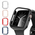 Hard Glass Case For Apple Watch 9 Series 41mm 45mm Screen Protector Cover