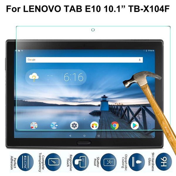 Tempered Glass For LENOVO TAB E10 10.1 Inch TB-X104F HD Screen Protector Cover