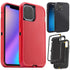 For iPhone 12 Case Shockproof Heavy Duty Hybrid Armour Builder Defender PC Cover