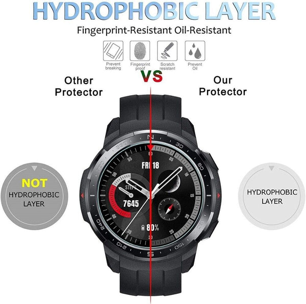 2X Screen Protector For Huawei Honor Watch GS Pro HD Tempered Glass Film Cover