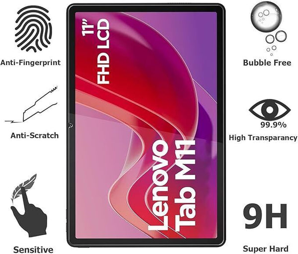 Genuine Tempered Glass For Lenovo Tab M11 (TB-330FU/XU) 11'' 9h Screen Protector