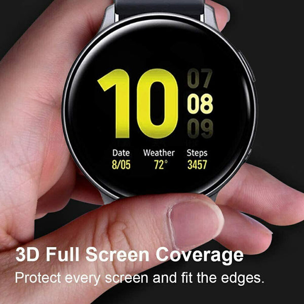 3D Full Screen Protector For Samsung Galaxy Watch Active 2 Ultra Thin Film Cover