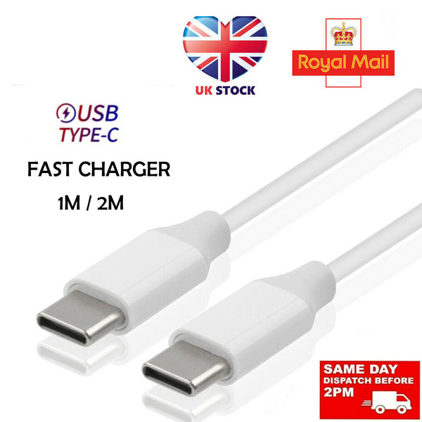 For Kindle Paperwhite 6.8" (11th Gen) USB C To USB C Charging Fast Dual Cable UK