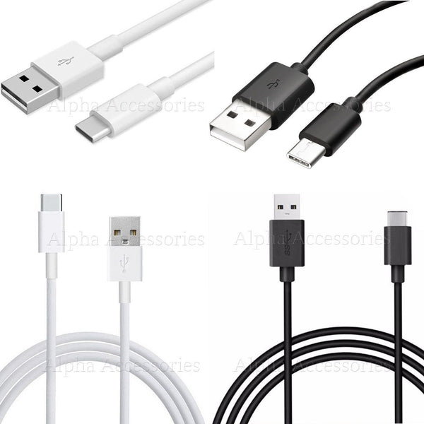 USB 2.0 Type C to USB Data Sync Charging Cable 1 Meter Sony Experia\ Samsung S9+