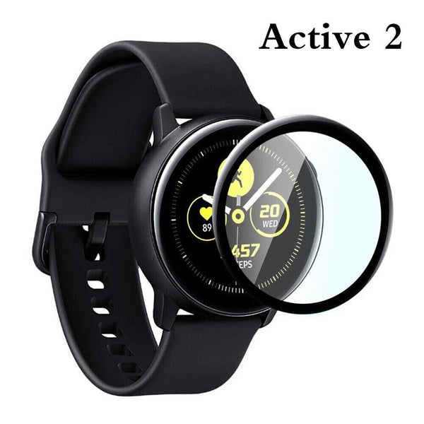 For Samsung Galaxy Watch Active 2 9D Film Tempered Glass Screen Protector Cover