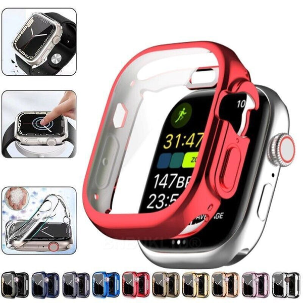 Case For Apple Watch Ultra 2 49mm TPU Soft Silicone Screen Protector Cover-UK