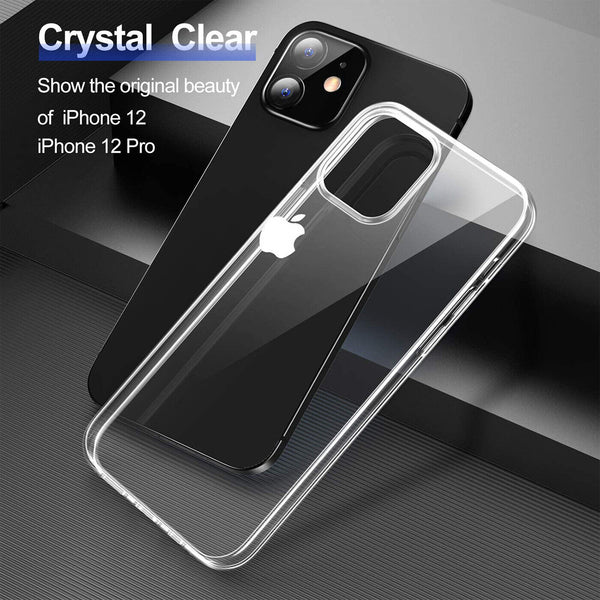 Clear GEL Case For iPhone 12 Ultra Thin Slim Soft TPU CRYSTAL Silicone Cover