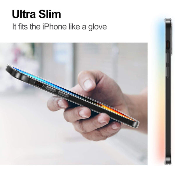 Clear GEL Case For iPhone 12 Ultra Thin Slim Soft TPU CRYSTAL Silicone Cover