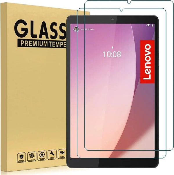 Tempered Glass Screen Protector Covers for Lenovo Tab M8 4th Gen 8" TB300FU / XU