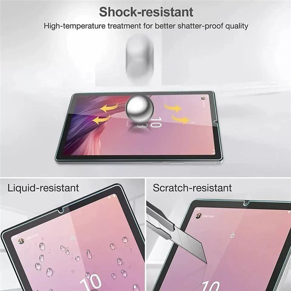 Tempered Glass Screen Protector Covers for Lenovo Tab M8 4th Gen 8