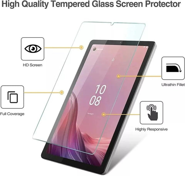 Tempered Glass Screen Protector Covers for Lenovo Tab M8 4th Gen 8