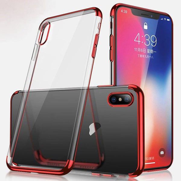 Luxury Ultra Slim Case For iPhone 8 7 6 Plus X XR XS MAX Shockproof Bumper Cover