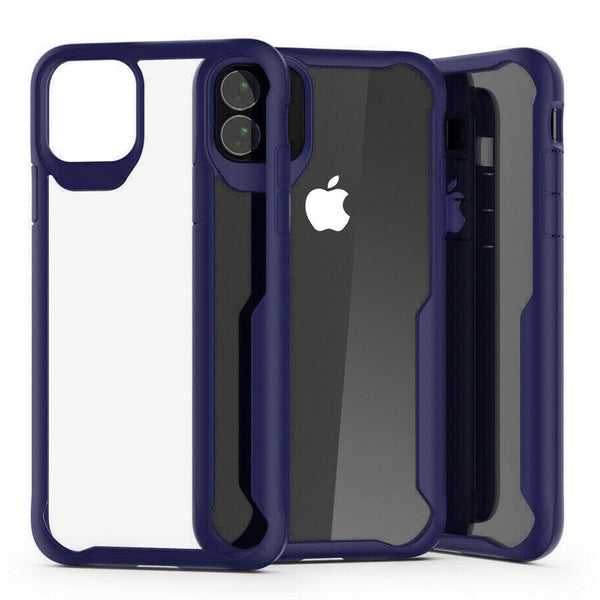 Case For Apple iPhone 11 Pro Max Shockproof Thin Rubber Bumper Slim Clear Cover