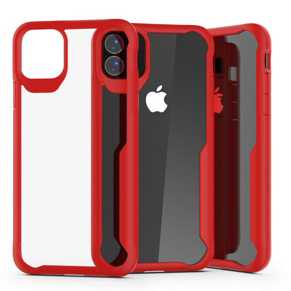 Case For Apple iPhone 11 Pro Max Shockproof Thin Rubber Bumper Slim Clear Cover